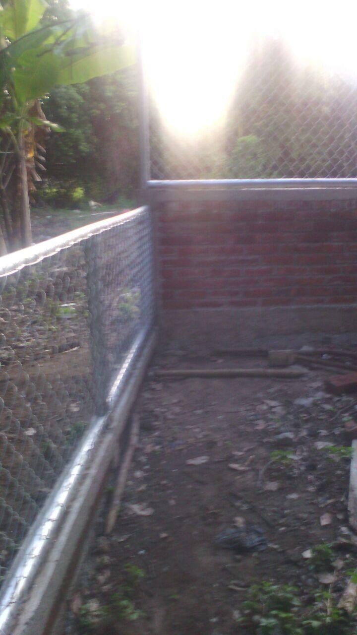 Construccion Muro Perimetral Parte Poniente