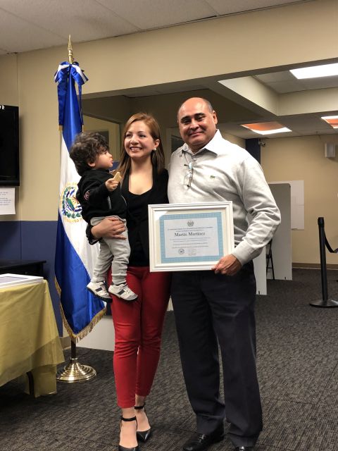 Reconocimiento Martin Martinez 2018