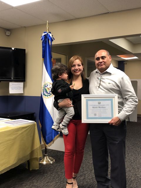 Reconocimiento Martin Martinez 2018