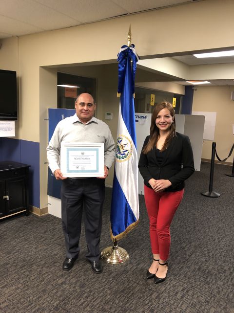 Reconocimiento Martin Martinez 2018