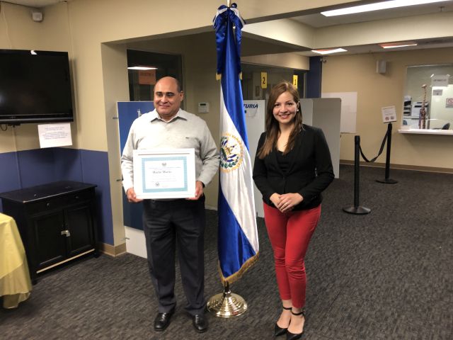 Reconocimiento Martin Martinez 2018